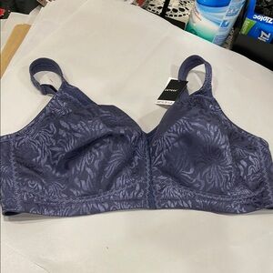 Deyllo Plus Size Lace Bralette – Full Coverage Wireless & Non-Padded Elegant Wom